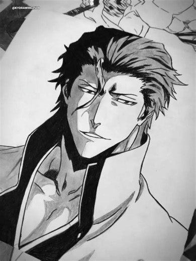 Classic Aizen Sketch | Bleach TYBW #shorts #aizen #bleach