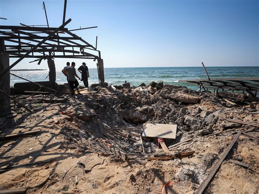 Israel bombs Gaza aid sites, cafe and school, killing 95 Palestinians