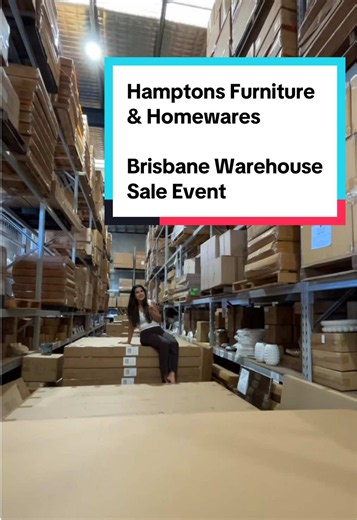 Hamptons Furniture & Homewares Brisbane Warehouse Sale — 18-19 June