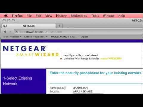 How-to: Netgear Universal WiFi Extender Setup