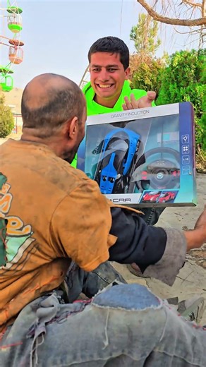 Poor man was mocked for his remote-controlled 🚘 😢 💕