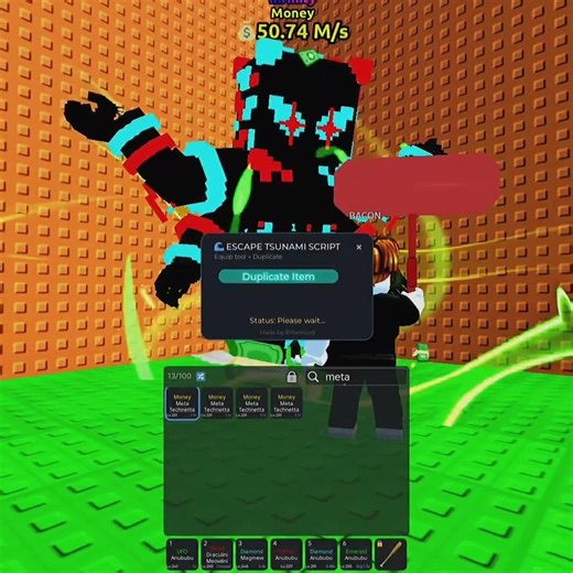 [NEW] Escape Tsunami For Brainrots DUPE Script | TUTORIAL | NOT PATCHED #roblox #escapetsunami