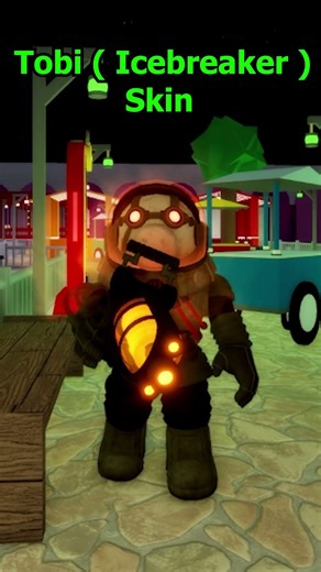 Tobi ( Icebreaker ) Skin Day 24 in Roblox Piggy