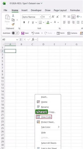 My boss resized columns for 10 minutes… Excel can automate it in 10 seconds 🤯
