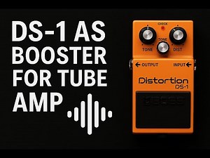 BOSS DS1 as overdrive booster