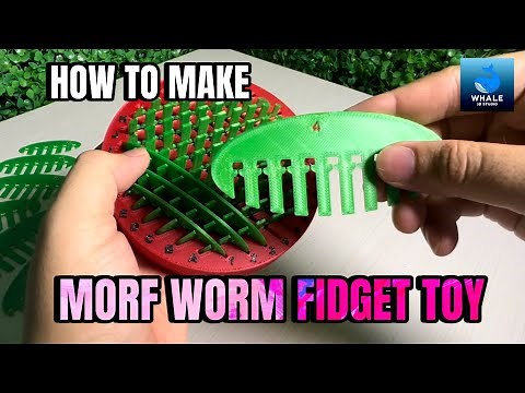 Make Morf Worm Fidget Toy With 3D Printing