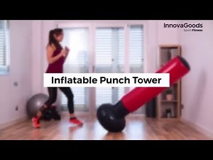InnovaGoods Sport Fitness Inflatable Punch Tower