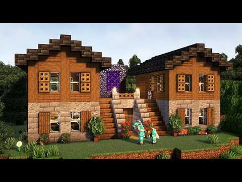 Minecraft: Cozy Duo House Tutorial 🏠