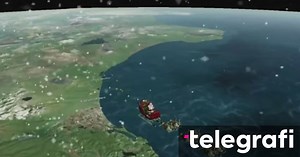 Santa Claus has started his journey around the world, stream it live