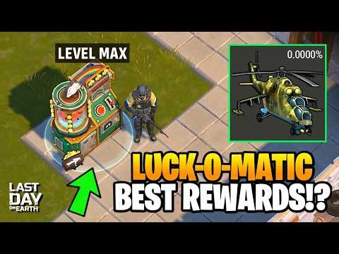LUCK-O-MATIC IS INSANE!? I Got the BEST Rewards from Leprechaun’s Luck - Last Day on Earth: Survival