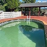 Smartline 15 ft x 30 ft Oval Swimming Pool Liner | Rock Island | Overlap Style | 48-52 Inch Wall Height | 25 Gauge Vinyl | for Steel Sided Above Ground Pools | Gasket Kit Included