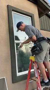 How to professional prep and clean windows for exterior window tint install