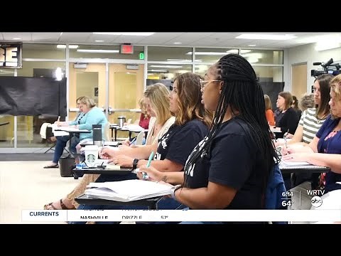 Teachers training to help students with learning difficulties