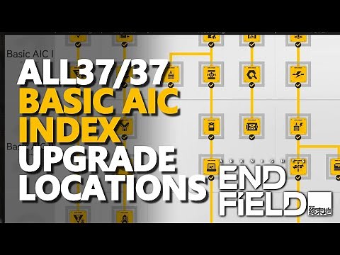 All Basic AIC Index Locations Arknights Endfield