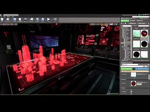 Unreal 4 Holographic Shader Tutorial (SciFi scene)- Part 1