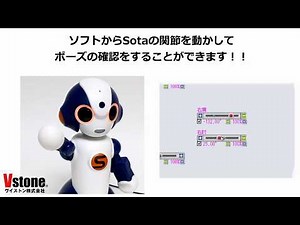 【コミュニケーションロボット】Sotaのプログラミング 「VstoneMagic」