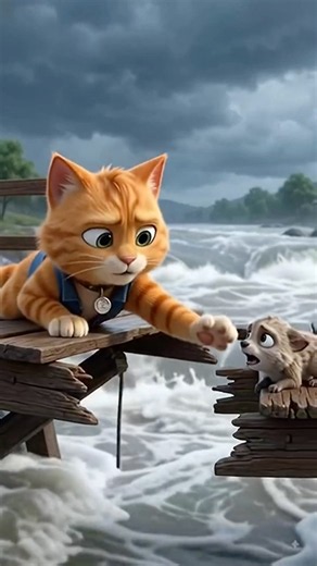 The Cat & The Wolf Save The Day! 🐱🐺 | Jack And Shadow