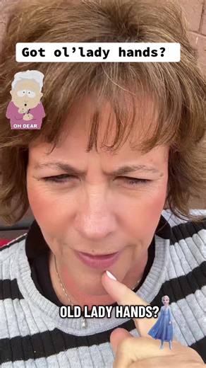 Old lady hands? Yup. #agingskin #wrinkles #gloves #fyp #gen❌