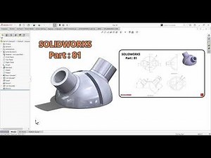 SolidWorks tutorial 3D Modeling: Part 81