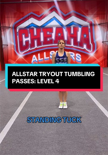 Here are the Level 4 Tumbling Passes we are looking for at Allstar Tryouts! 🩵❤️💙#allstarcheer #level4 #tryouts #tumbling