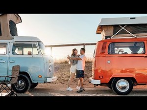 Vintage VW Bus Road Trip Up The West Coast of California (weekly vlog)