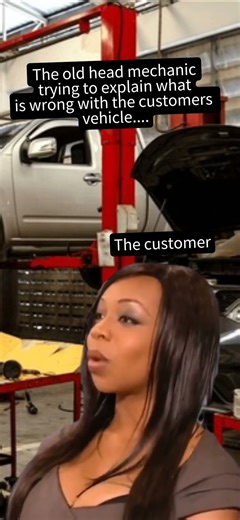 Mechanic Explains: When the Old Head Speaks in Code (Customer POV) 😅 #shorts