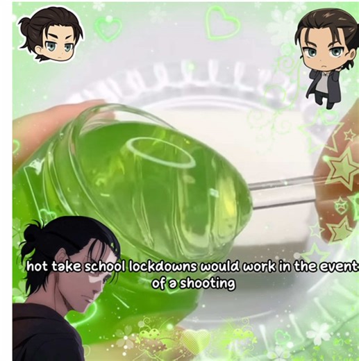 Hot Take:School lockdown drills would work in the event of a shooting. New layout do yall like it. #xybca #texttospeech #eren #school #slime