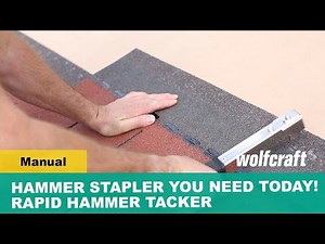 Hammer Stapler You Need Today! Efficient & Fast Rapid Hammer Tacker