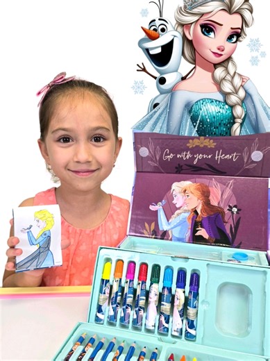 Frozen Elsa Drawing Kit for Kids Review