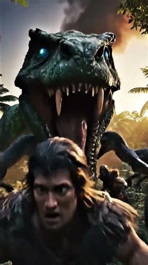 Terrifying Pterosaur Attack [ Part 2]- Cavemen Try to Save Their Friend #animation #survivalstory