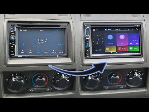 How to Install a 7in Touch Screen Radio for a Nissan Frontier