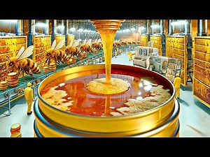 How Millions of Pounds of Honey Are Processed Inside a World-Scale Factory