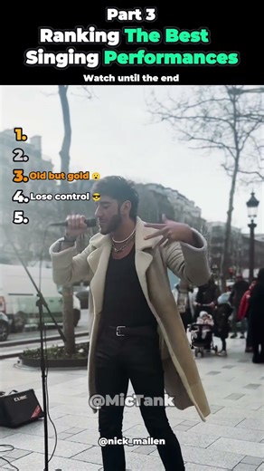 Ranking The Best Singing Performances - (Part 3)