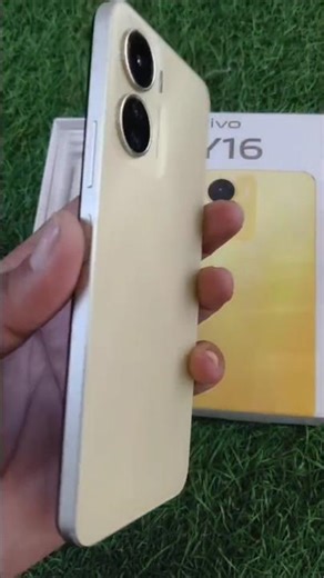 Model - Vivo Y16 Colour - Gold Storage - 4GB/64GB