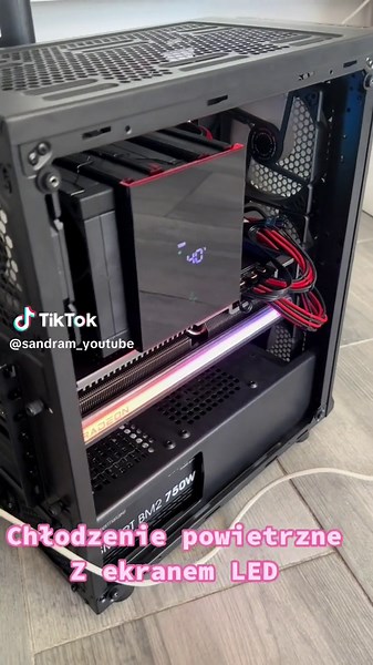 Chłodzenie CPU Deepcool AK620 Digital z Ekranem LED