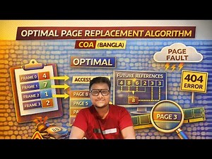 PART 4 || OPTIMAL PAGE REPLACEMENT ALGORITHM || COA (BANGLA)