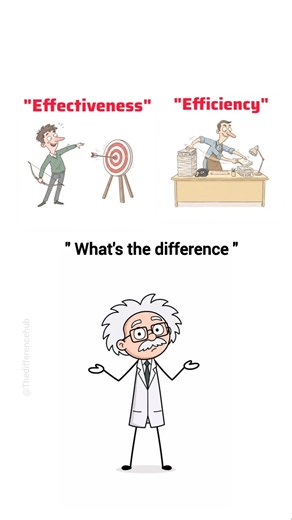 Effectiveness 🎯 vs Efficiency ⚡#effectiveness#efficiency#bst#business #important