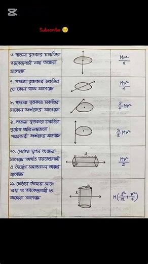 HSC physics 1st paper chapter 4 full note #education #hsc #physics #notes #exam #foryou #trending