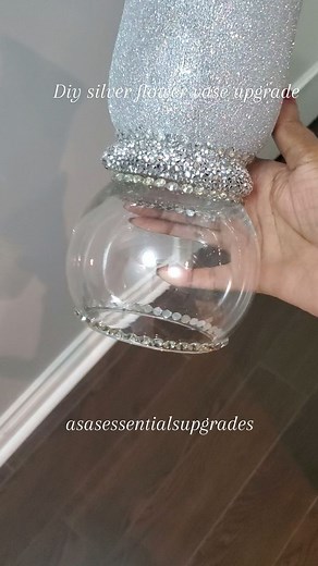 Upgrade your small silver flower vase for a perfect wedding centerpiece. An easy and decorative design for small weddings. Follow me for more diy ideas. Subscribe to my utube channel for full diy videos. Link in my bio. Thank you all so much for supporting my page. #asasessentials #viralvideos #weddinginspiration #foryoupage #diytutorials #diytiktok #easycraftsidea | Asa Asa