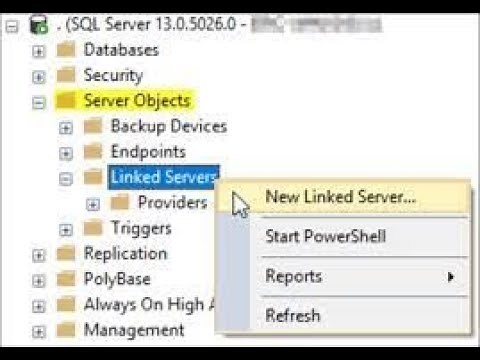 Linked Server creation from Azure to on premises