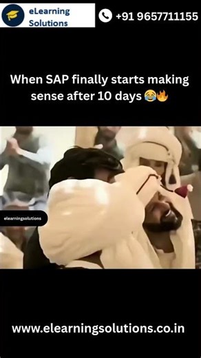 When SAP Finally Starts Making Sense After 10 Days 😂🔥 | Funny SAP Meme | SAP Learning Motivation