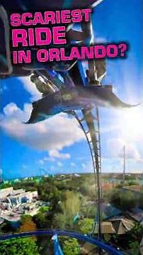 😱 WOULD YOU RIDE THIS? 🎢 Manta Flying Roller Coaster - #seaworldorlando