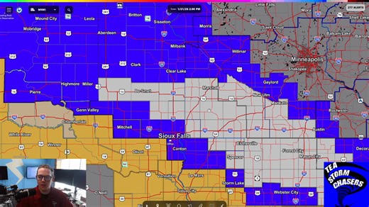 blizzard weather today, here is the latest update | Tea Storm Chasers