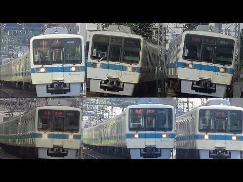 【既に廃車開始】小田急8000形 全盛期の記録 たっぷり走行シーン集 Odakyu Series 8000 Plenty of train running scenes collection