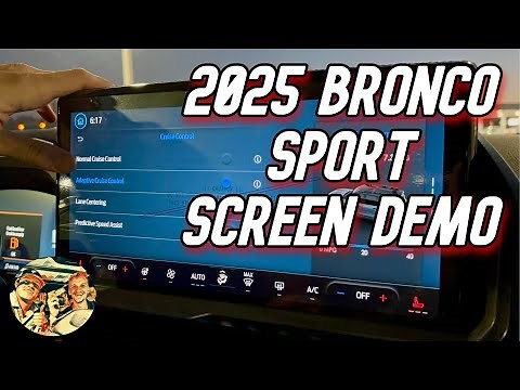 2025 FORD BRONCO SPORT SYNC 4 REVIEW & TOUCHSCREEN DEMO - FEATURES, APPLE CARPLAY & HIDDEN TRICKS!
