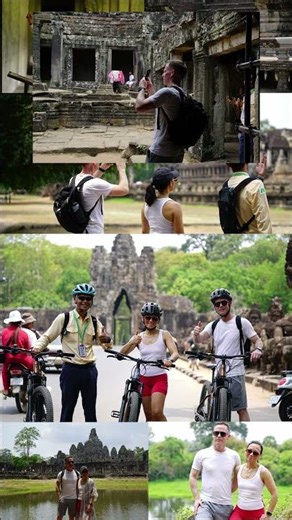 Cycling Angkor Wat Temple by E-Bike | Full Day Siem Reap Cambodia Bike Tour