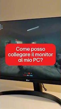 LG Monitor | How do I connect my monitor to my PC?