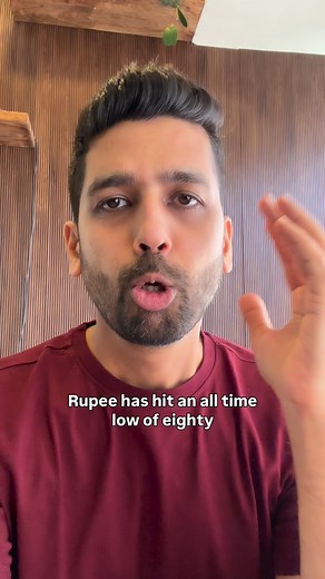 Rupee has hits the all time low of 89.6 & here are the 3 reasons currently troubling rupee, The math is simple, if there is demand for $, $ will go up and ₹ will go down and if there is demand for ₹, ₹ will go up and $ will go down. If rupee is falling, there clearly is more demand for $s, let’s see why, (1) The market has been expecting a trade deal with the US which is not coming through. No trade deal means high deficit (less $ come in through exports vs more $ go out through imports) and hen