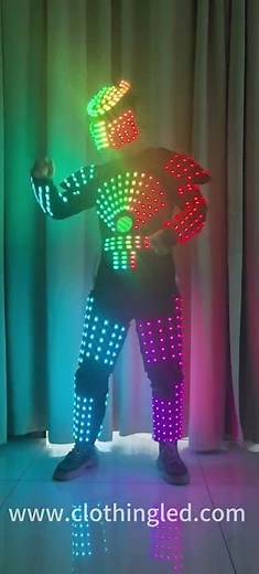 LED light-up dance costume