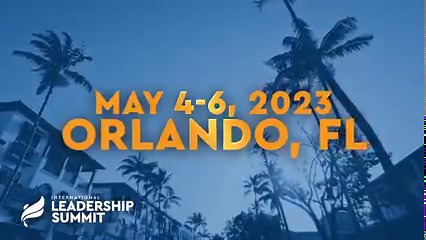 Our 2023 International Leadership Summit takes us to Orlando, FL, May 4-6, for a bright and beautiful backdrop to the conference’s epic transformation. If you want to develop your leadership skills, you cannot miss #ThisIsILS! Secure your spot now at ThisIsILS.org/Register | T.D. Jakes Ministries